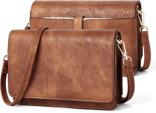 Vista 6 de Telena Bolso bandolera pequeño con borla para la muñeca bolso de mano cartera y bolsos