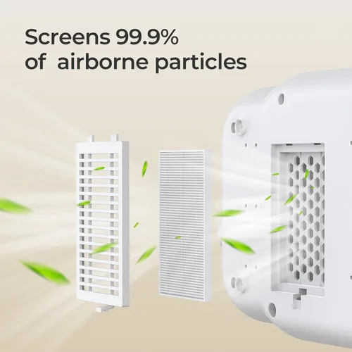 Vista 4 de Momcozy KleanPal Pro Filtro de aire de repuesto – 99.97% de filtración eficaz para lavadora de biberones – Seguro y fácil de instalar – Filtro