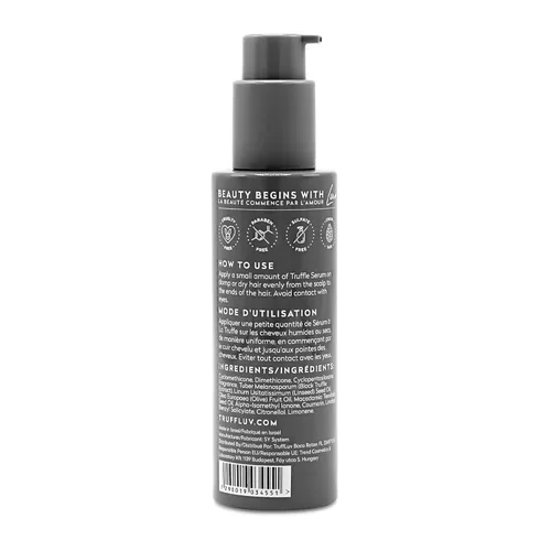 Vista 6 de TruffLuv Suero de trufa - Suero para el cabello con extracto de trufa negra, macadamia y aceite de oliva - 3.38 oz