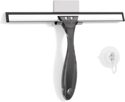 Vista 8 de AmazerBath Escobilla de goma para puerta de cristal de ducha, 10 pulgadas Transparente