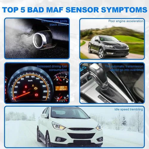 Vista 7 de Medidor de sensor de flujo de aire masivo MAF 12576410 213-4222 15865791 compatible para Lacrosse 2010-2016, CTS 2014-2018, Camaro 2010-2014