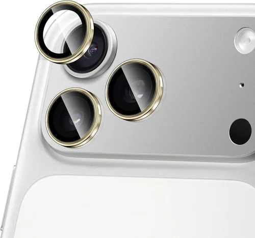 Vista 55 de Compatible con iPhone 13 Pro para iPhone 13 Pro Max, protector de lente de cámara antiarañazos, vidrio templado 9H, protector de cámara de metal a