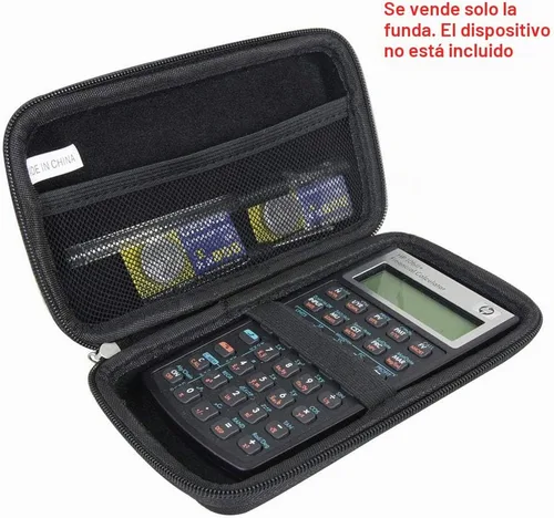 Vista 3 de Hermitshell Funda de viaje para calculadora financiera HP 2716570 10bII+