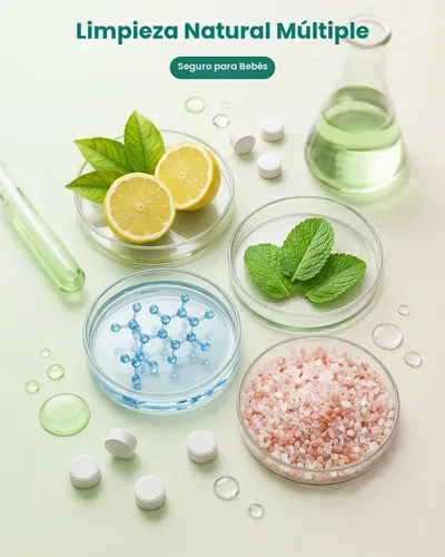 Vista 2 de Comprimidos de detergente para lavadora de botellas 60PCS eficaces