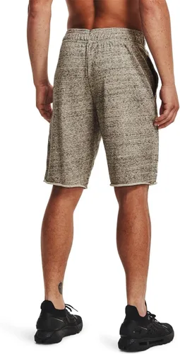 Vista 3 de Under Armour - Shorts Rival Terry de tela de toalla para hombre