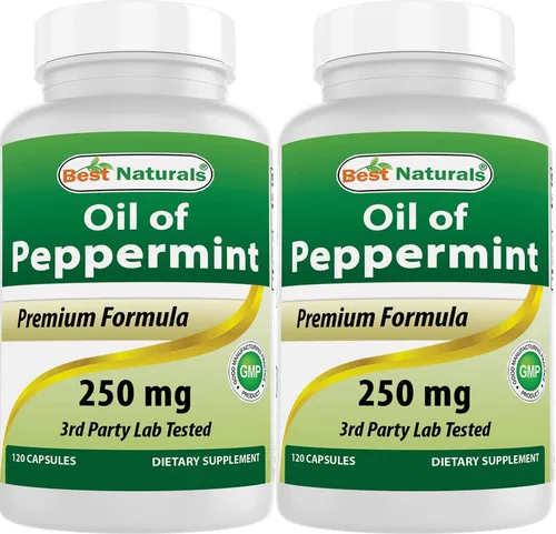 Vista 8 de Best Naturals Suplemento dietético calmante de aceite de menta, 250 mg, 120