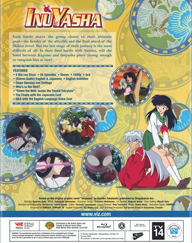 Vista 2 de Inuyasha Set 6 Blu-ray