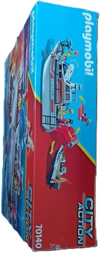 Vista 3 de Playmobil Rescate de incendios con embarcaciones personales