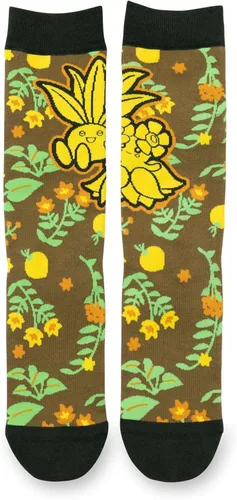 Vista 6 de Pokémon Center caja de regalo de calcetines Pokémon Garden Friends (3 pares) talla única para adultos), Multi colorido