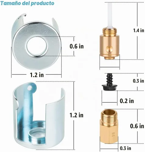 Vista 2 de WE25X217 GE kit de conversión lp secador de gas