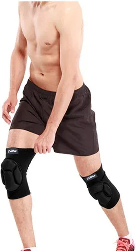 Vista 5 de Luwint Rodilleras de voleibol, rodilleras acolchadas de esponja para evitar colisiones para jóvenes adultos, deportes, voleibol, jardinería