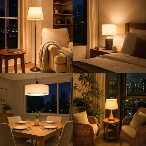 Vista 7 de Lepro Bombillas LED equivalentes a 60 vatios, 9 W, 800 lúmenes, no regulables, blanco cálido 2700 K, base media estándar A19 E26, 10000 horas