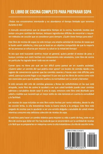 Vista 2 de EL LIBRO DE COCINA COMPLETO PARA PREPARAR SOPA EN ESPAÑOL (Spanish Edition)