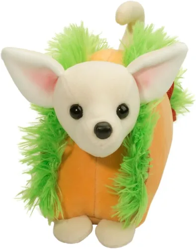 Vista 6 de Douglas Animal de Peluche de Taco Chihuahua Macarrón