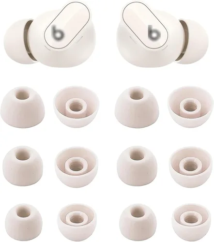 Vista 11 de ALXCD Eartips - Auriculares compatibles con Beats Fit Pro, S/M/L 3 tamaños, 6 pares de almohadillas de silicona suave de repuesto, compatibles