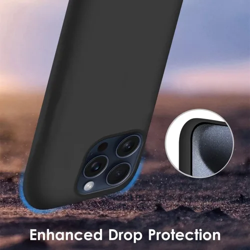 Vista 5 de Styletify Funda de teléfono personalizada para iPhone 15 Pro Max, collages de múltiples imágenes, funda de texto con foto, funda protectora a prueba