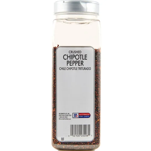 Vista 8 de McCormick Culinary Pimiento chipotle triturado, 16 onzas, un recipiente de 16 onzas de condimento de pimienta chipotle seca para un sabor dulce