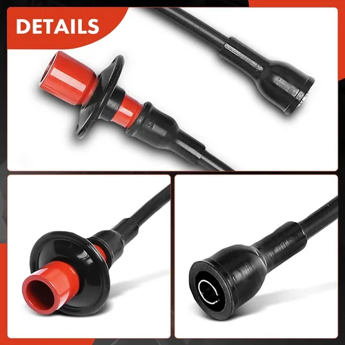 Vista 7 de A-Premium Cables de bujía de 0.276 in compatibles con Volkswagen Beetle, Campmobile, Fastback, Karmann Ghia, Squareback, Transporter, Thing, Super