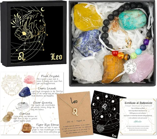 Vista 11 de Hihealer Regalos del zodiaco para mujeres, regalos espirituales, regalos del zodiaco, regalos de astrología para mujeres, regalos de horóscopo