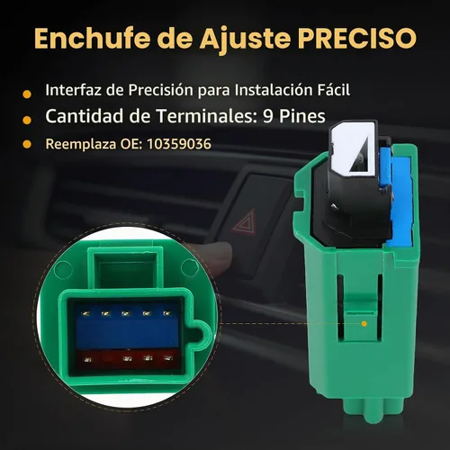 Vista 5 de ROADFAR Interruptor de advertencia de peligro para Chevrolet CORVETTE 1997-2004