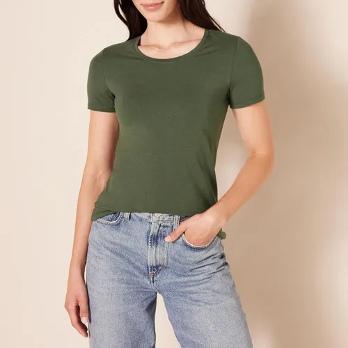 Vista 213 de Amazon Essentials Women's Regular-Fit Short-Sleeve Crewneck T-Shirt