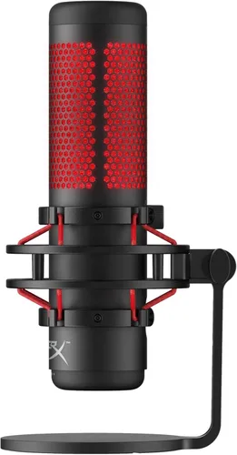Vista 2 de HyperX QuadCast - Micrófono de condensador USB para PC PS4 y Mac renovado