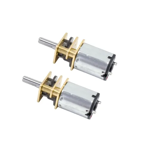 Vista 5 de CHANCS Motor de reducción micro N20 DC 3V 138RPM Reducción de velocidad Mini motor DC Gear Motor para coche RC, modelo de robot 3PCS