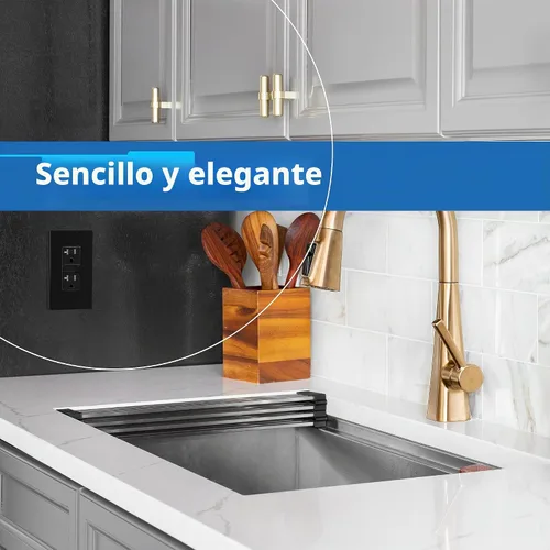 Vista 6 de LIDER Placa de pared decoradora, cubierta de interruptor sin tornillos