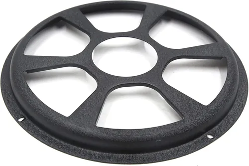 Vista 4 de uxcell 8 pulgadas de diámetro de hierro negro coche vehículo altavoz subwoofer parrilla protector protector