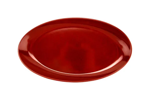 Vista 18 de G.E.T. OP-1580-CHI - Plato ovalado para servir con 15 chiles, apto para lavavajillas, plástico de melamina, colección Osslo