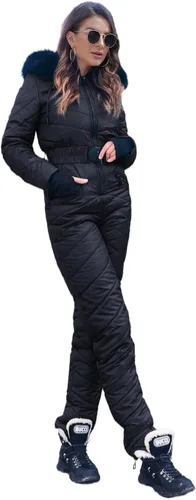 Vista 2 de GIBLY Womens Onesies Ski Suit Winter Outdoor Sports Waterproof Snowsuit Jumpsuits Jacket