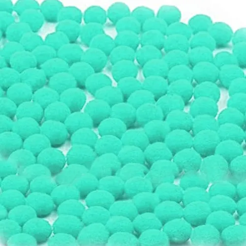 Vista 44 de 1000 pompones para manualidades de 1 pulgada, bolas de pompón mullidas de Navidad, pequeñas bolas de pompones para manualidades, proyectos