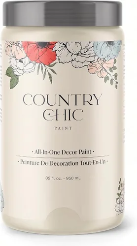 Vista 110 de Country Chic - Pintura a la tiza todo en uno para muebles y armarios, ecológica, acabado mate, con primer y sellador, para madera y metal, Alchemist