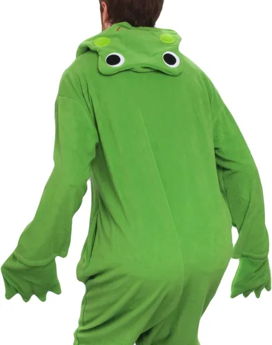 Vista 6 de Adult Onesie Halloween Costume - Animal and Sea Creature - Plush One Piece Cosplay Suit for Adults, Women and Men FUNZIEZ!