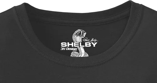 Vista 5 de JH DESIGN GROUP Shelby Cobra - Camisa de manga larga con cuello redondo y color carbón para hombre