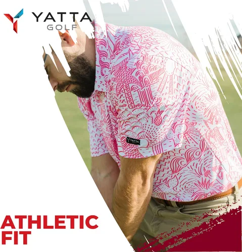 Vista 7 de YATTA GOLF Standout Performance - Polos de golf para hombre