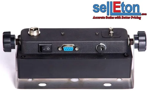 Vista 4 de selleton ntep 5 "x 7 (60" x 84") Piso Escala con rampa 2.500 libras x 0,5 Lb/industrial