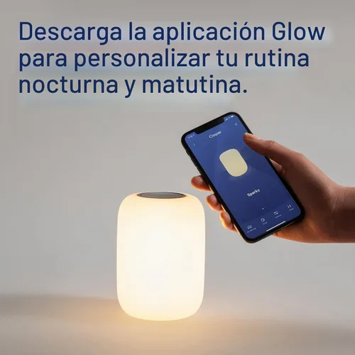 Vista 5 de Casper Sleep Glow Light, paquete doble, blanco