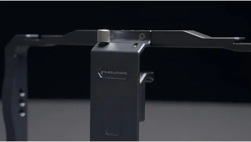 Vista 13 de 9.Solutions Plataforma de video para teléfono inteligente, estabilizador de video de mano, kit de aparejo de video de mano, jaula de vlogging