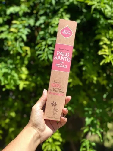 Vista 4 de Sagrada Madre Palitos de incienso Palo Santo – Varillas de manchas naturales para limpieza, meditación, relajación – Vegano, combustión lenta, bajo