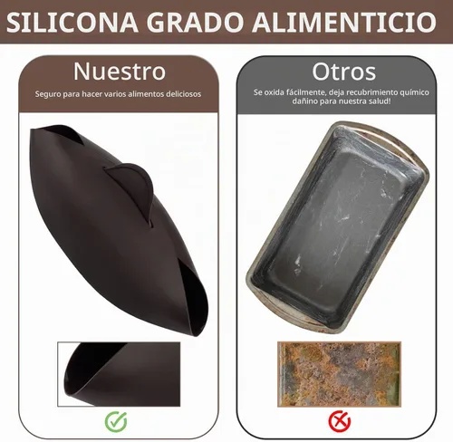 Vista 5 de Molde de Pan de Silicona, Molde de Pan de Silicona en Forma de Bol para Hornear Pan Casero