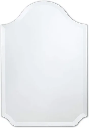 Vista 7 de Better Bevel - Espejo de catedral sin marco de 19 x 32 pulgadas, borde biselado de 1 pulgada, espejo de pared de baño