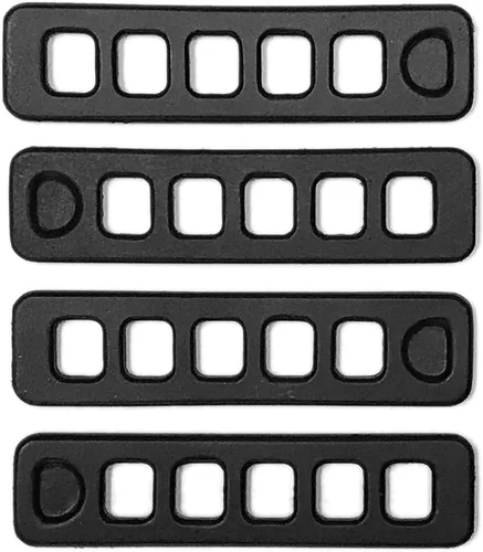 Vista 2 de Xpress - Correas de goma para portabicicletas estilo 970 para Thule (8532569) (paquete de 4)