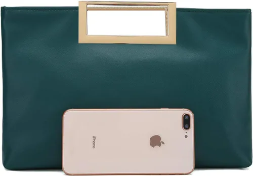 Vista 3 de CHARMING TAILOR Bolso de mano de piel sintética elegante para mujer