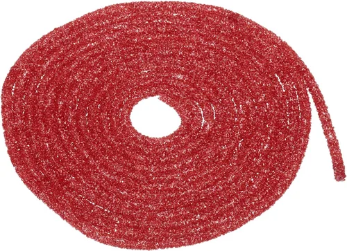 Vista 59 de MECCANIXITY Cuerda de lentejuelas con purpurina de 2.5 yardas, 6mm, 0.24 pulgadas, cuerda de tubo de lentejuelas con diamantes de imitación