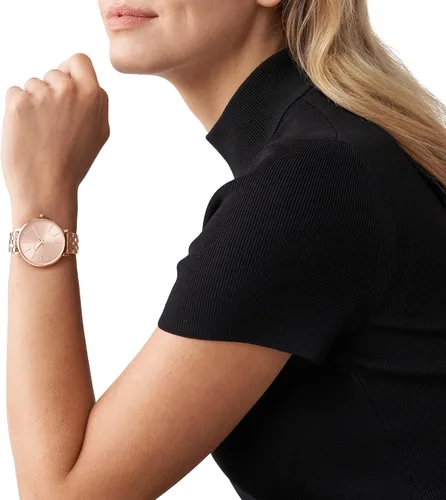 Vista 4 de Michael Kors MK4593 - Reloj de acero inoxidable de tres manos Pyper