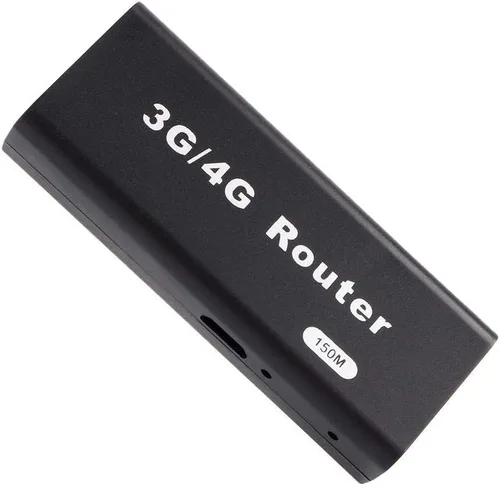 Vista 2 de Router inalámbrico, router de red mini portátil 3G/4G WirelessN USB WiFi Hotspot router AP 150Mbps WLAN LAN RJ45