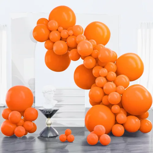 Vista 107 de PartyWoo - Globos de color albaricoque retro, 120 unidades de 5 pulgadas, de látex, para arco de globos, decoración de fiesta y de cumpleaños