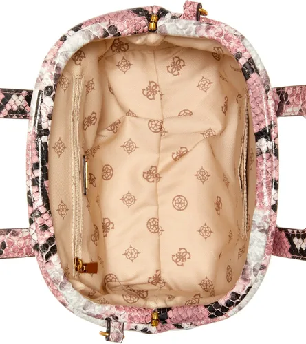 Vista 5 de GUESS Errin Snakeskin - Bolso pequeño con marco