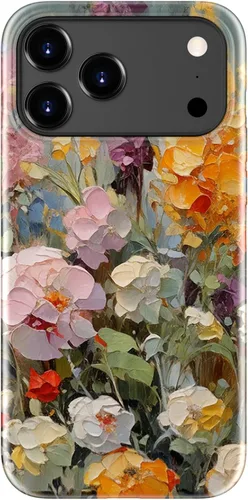 Vista 25 de LUHOURI Funda para iPhone 12 Mini, compatible con carga inalámbrica, doble capa, interior de silicona suave + carcasa exterior dura, bonito diseño